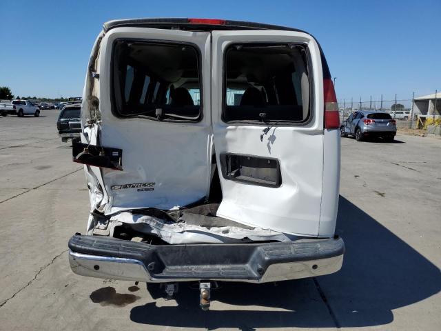 1GAZGYFGXE1100588 - 2014 CHEVROLET EXPRESS G3 LT WHITE photo 6