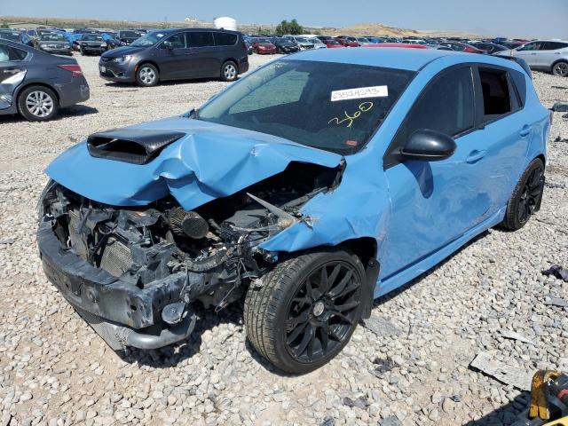 JM1BL1L35D1716193 - 2013 MAZDA SPEED 3 BLUE photo 1