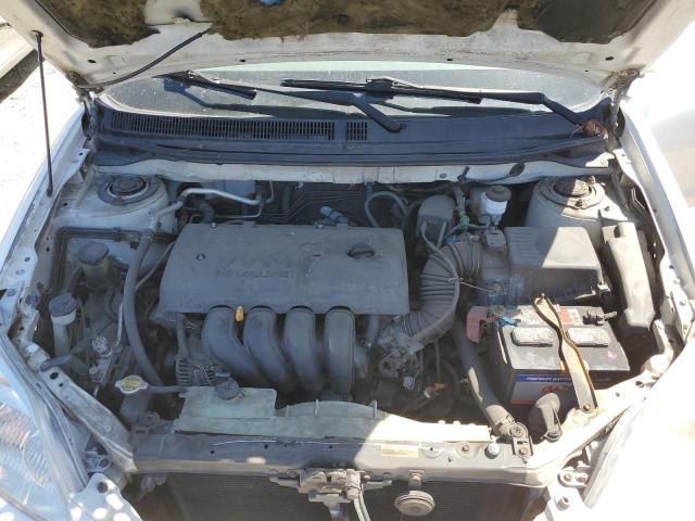 2T1KR32E63C047620 - 2003 TOYOTA COROLLA MA XR WHITE photo 12