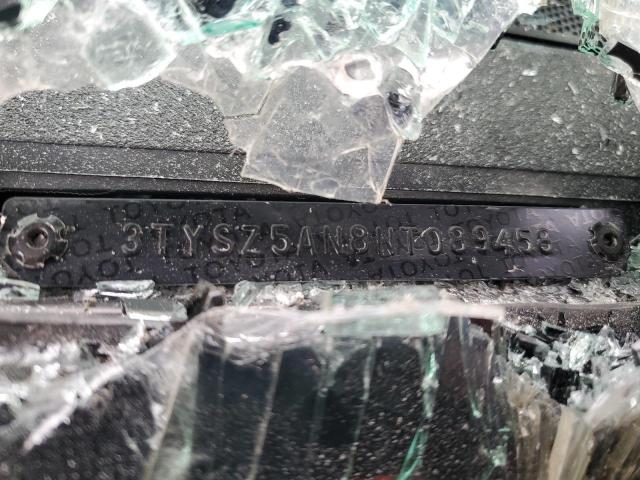 3TYSZ5AN8NT089458 - 2022 TOYOTA TACOMA ACCESS CAB ნაცრისფერი ფოტო 12