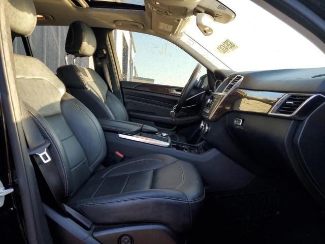 4JGDA5HBXCA009123 - 2012 MERCEDES-BENZ ML 350 4MATIC BLACK photo 5