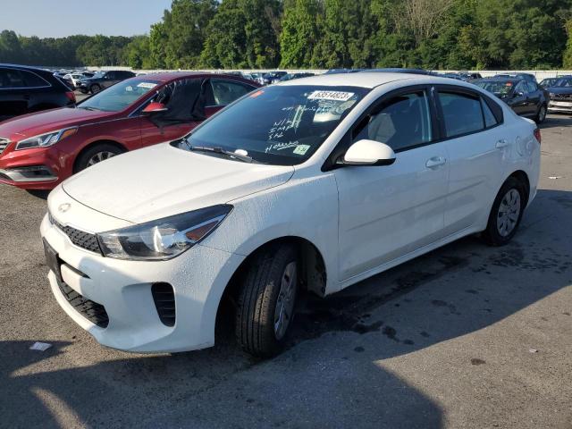 3KPA24AB7KE214225 - 2019 KIA RIO S WHITE photo 1