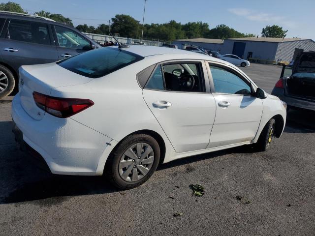 3KPA24AB7KE214225 - 2019 KIA RIO S WHITE photo 3