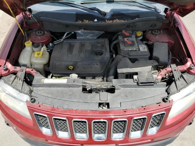 1J4NF1FB5BD134950 - 2011 JEEP COMPASS SPORT 勃艮第红 照片 12