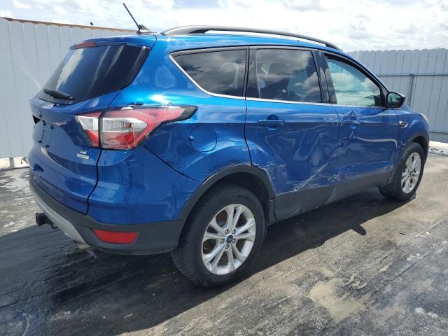 1FMCU0GD8JUA04085 - 2018 FORD ESCAPE SE BLUE photo 3