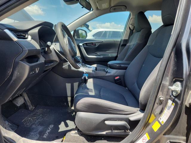 2T3H1RFV4KW005000 - 2019 TOYOTA RAV4 LE Gris foto 7