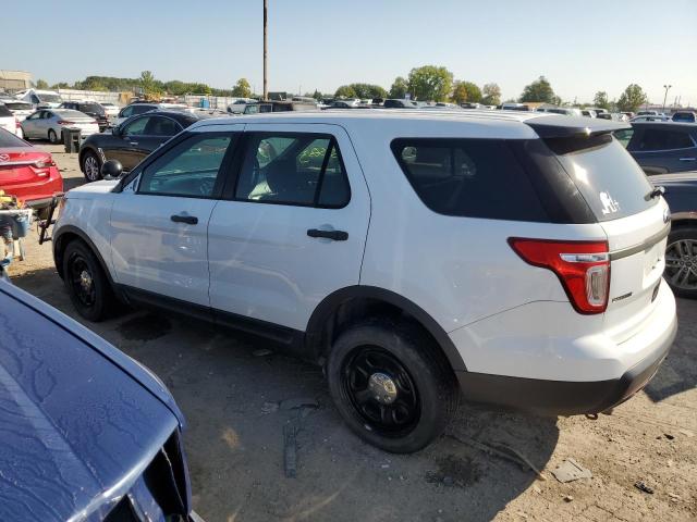 1FM5K8AR7FGC16239 - 2015 FORD EXPLORER POLICE INTERCEPTOR WHITE photo 2