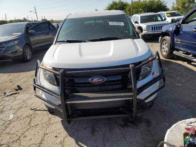 1FM5K8AR7FGC16239 - 2015 FORD EXPLORER POLICE INTERCEPTOR WHITE photo 5