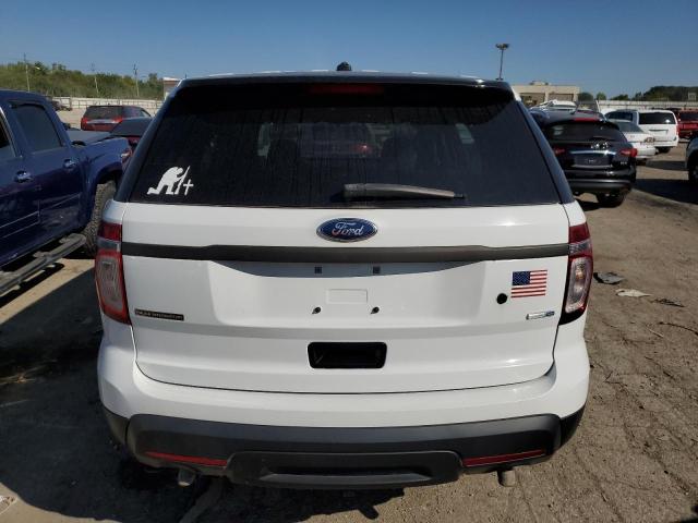 1FM5K8AR7FGC16239 - 2015 FORD EXPLORER POLICE INTERCEPTOR WHITE photo 6