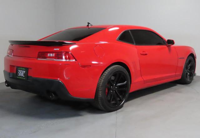 2G1FG1EW8F9271467 - 2015 CHEVROLET CAMARO SS RED photo 3