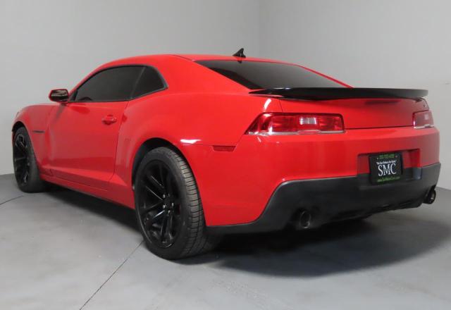2G1FG1EW8F9271467 - 2015 CHEVROLET CAMARO SS RED photo 4