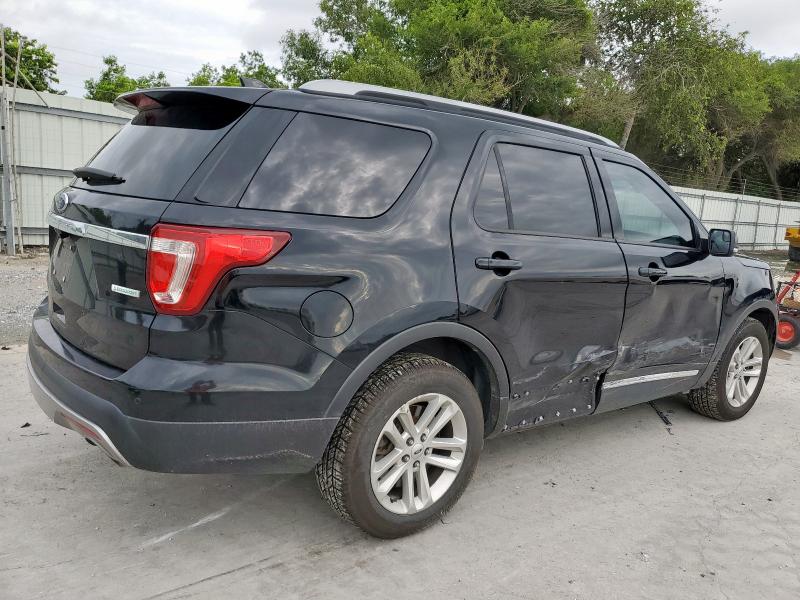 1FM5K7DH9HGB52219 - 2017 FORD EXPLORER XLT 黑色 照片 3
