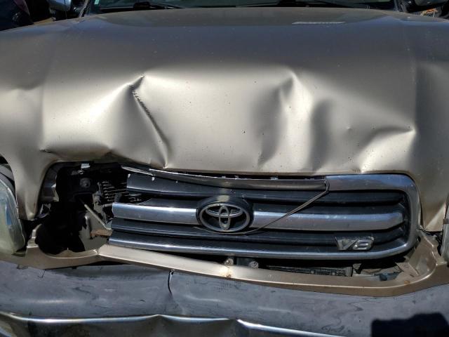 5TBBT441X2S330215 - 2002 TOYOTA TUNDRA ACCESS CAB ოქროსფერი ფოტო 12