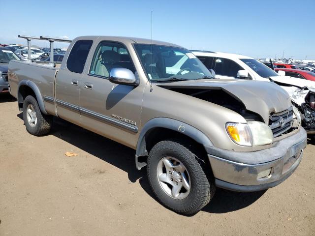 5TBBT441X2S330215 - 2002 TOYOTA TUNDRA ACCESS CAB ოქროსფერი ფოტო 4