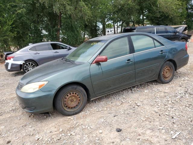 JTDBE30K540291324 - 2004 TOYOTA CAMRY LE GREEN photo 1