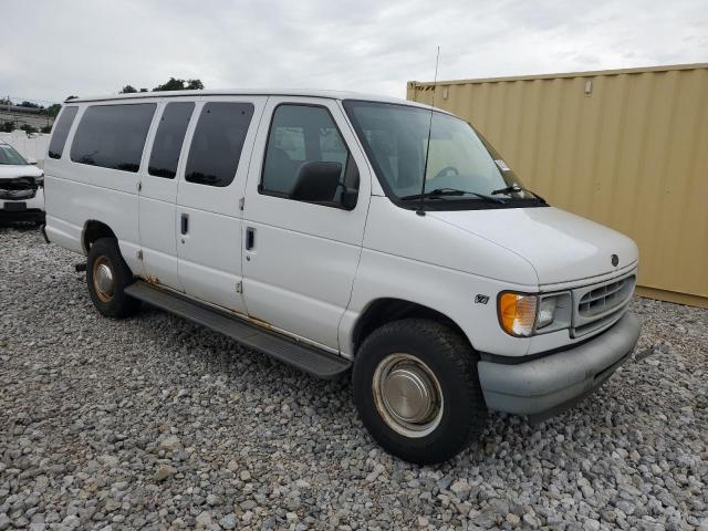 1FBSS31LX2HB63406 - 2002 FORD ECONOLINE E350 SUPER DUTY WAGON WHITE photo 4