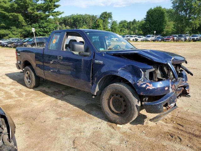 1FTRX14W87FB23138 - 2007 FORD F150 BLUE photo 4