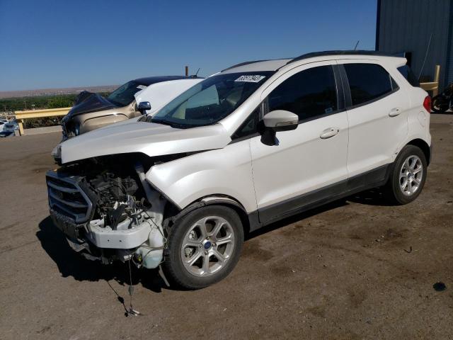 MAJ3S2GEXKC287827 - 2019 FORD ECOSPORT SE WHITE photo 1