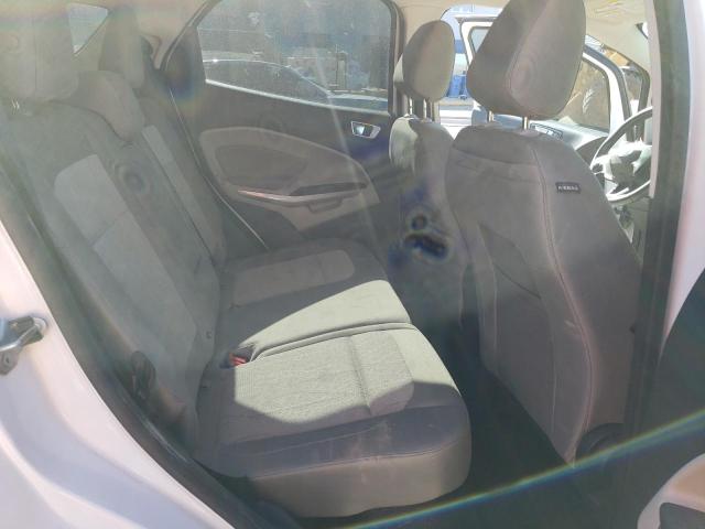 MAJ3S2GEXKC287827 - 2019 FORD ECOSPORT SE WHITE photo 10