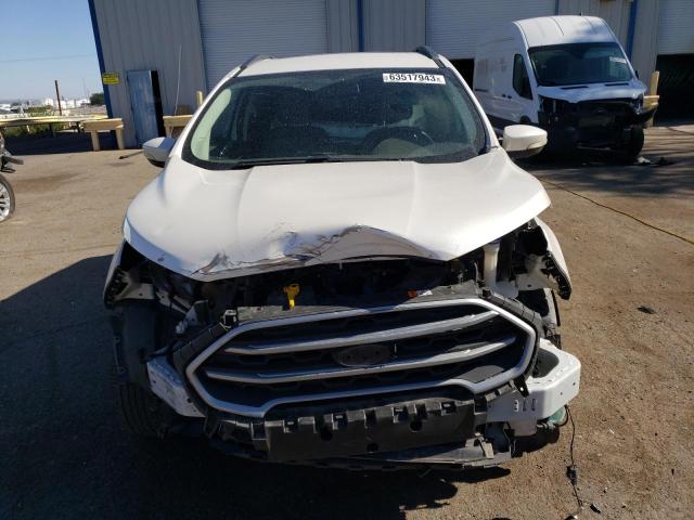 MAJ3S2GEXKC287827 - 2019 FORD ECOSPORT SE WHITE photo 5