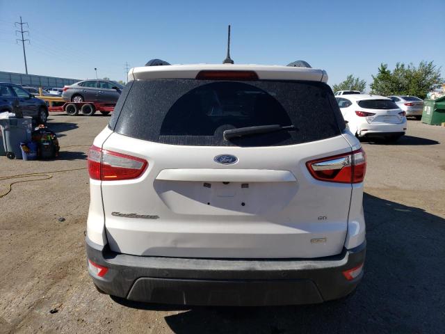 MAJ3S2GEXKC287827 - 2019 FORD ECOSPORT SE WHITE photo 6