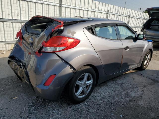 KMHTC6AD2CU071945 - 2012 HYUNDAI VELOSTER GRAY photo 3