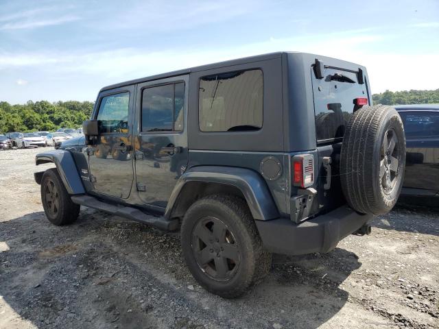 1J8GA59197L216905 - 2007 JEEP WRANGLER SAHARA TEAL photo 2