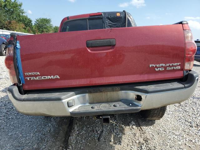 3TMJU62N77M040247 - 2007 TOYOTA TACOMA DOUBLE CAB PRERUNNER MAROON photo 6
