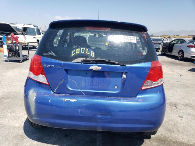 KL1TJ62694B168896 - 2004 CHEVROLET AVEO LS BLUE photo 6