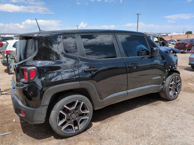 ZACNJDAB4MPM67297 - 2021 JEEP RENEGADE SPORT შავი ფოტო 3