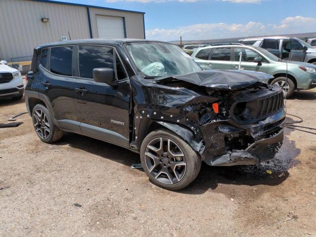 ZACNJDAB4MPM67297 - 2021 JEEP RENEGADE SPORT შავი ფოტო 4