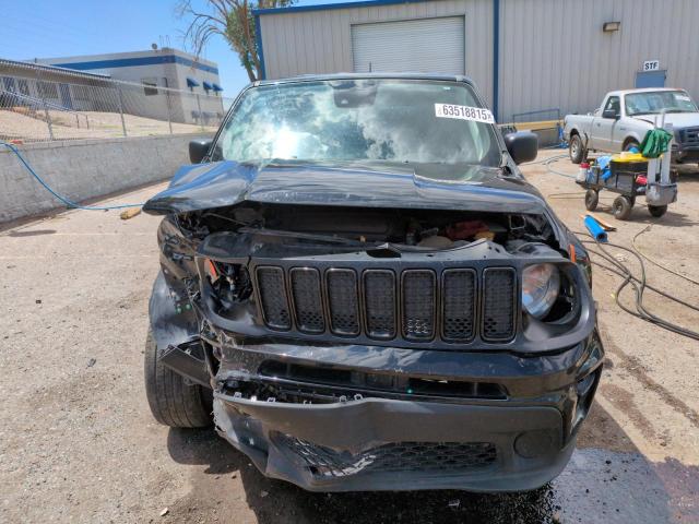 ZACNJDAB4MPM67297 - 2021 JEEP RENEGADE SPORT შავი ფოტო 5