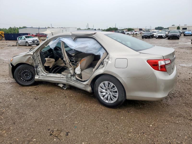 4T4BF1FK4DR320959 - 2013 TOYOTA CAMRY L GOLD photo 2