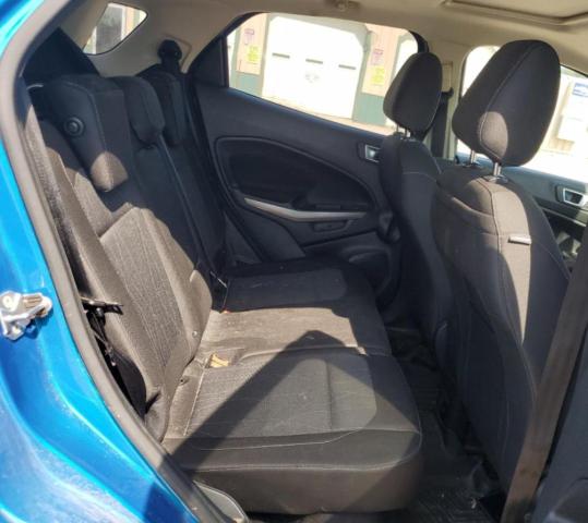 MAJ6S3GL0KC289135 - 2019 FORD ECOSPORT SE Bleu photo 10