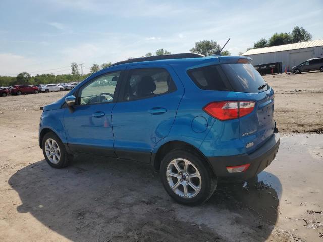 MAJ6S3GL0KC289135 - 2019 FORD ECOSPORT SE Bleu photo 2