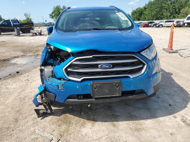 MAJ6S3GL0KC289135 - 2019 FORD ECOSPORT SE Bleu photo 5
