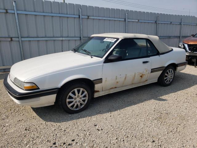 1G2JB31T5M7632325 - 1991 PONTIAC SUNBIRD LE WHITE photo 1