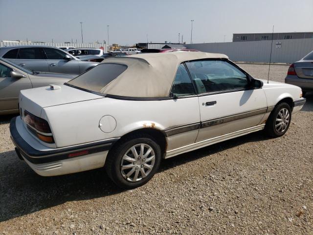 1G2JB31T5M7632325 - 1991 PONTIAC SUNBIRD LE WHITE photo 3