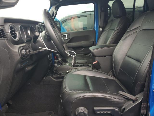 1C4JJXP69MW803266 - 2021 JEEP WRANGLER U SAHARA 4XE BLUE photo 7