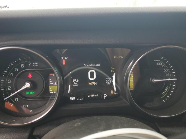 1C4JJXP69MW803266 - 2021 JEEP WRANGLER U SAHARA 4XE BLUE photo 9