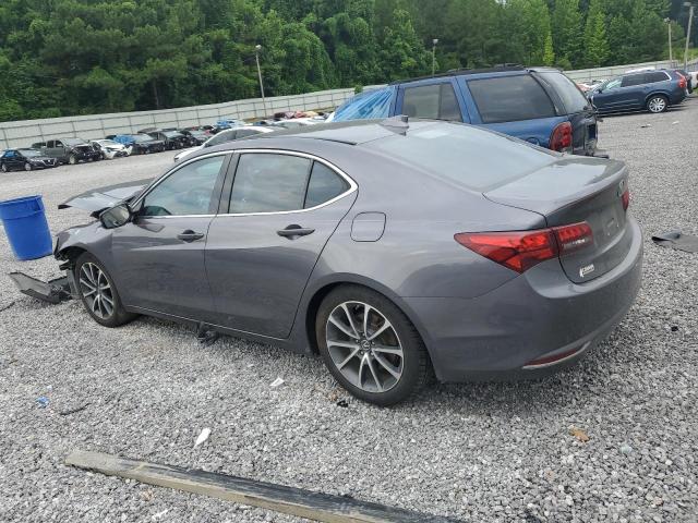 19UUB2F73HA000559 - 2017 ACURA TLX ADVANCE GRAY photo 2