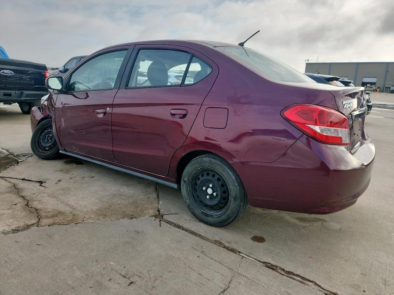 ML32F3FJ7LHF05814 - 2020 MITSUBISHI MIRAGE G4 ES 勃艮第红 照片 2