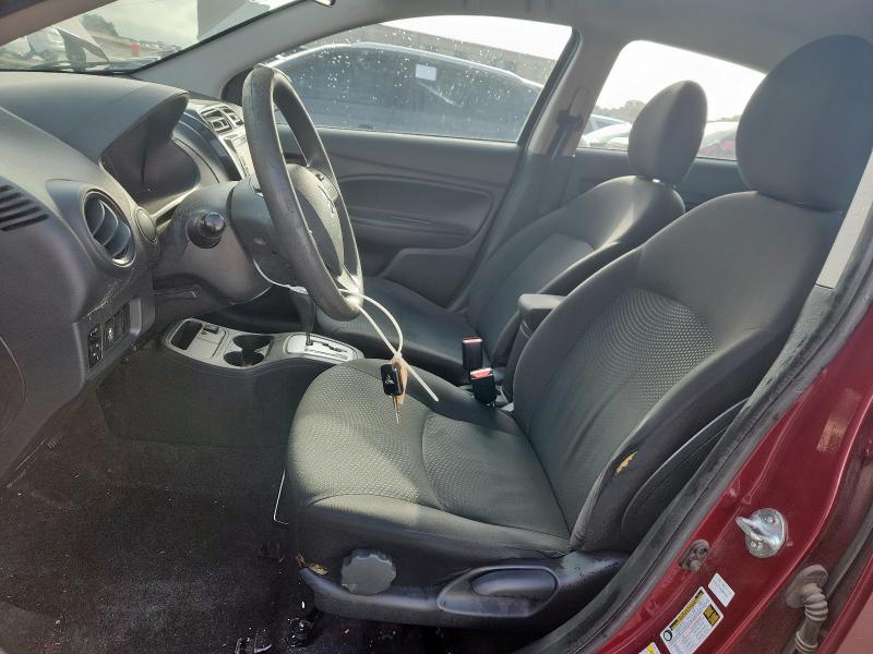 ML32F3FJ7LHF05814 - 2020 MITSUBISHI MIRAGE G4 ES 勃艮第红 照片 7