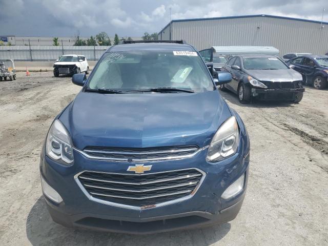 2GNALCEK2H6188232 - 2017 CHEVROLET EQUINOX LT BLUE photo 5