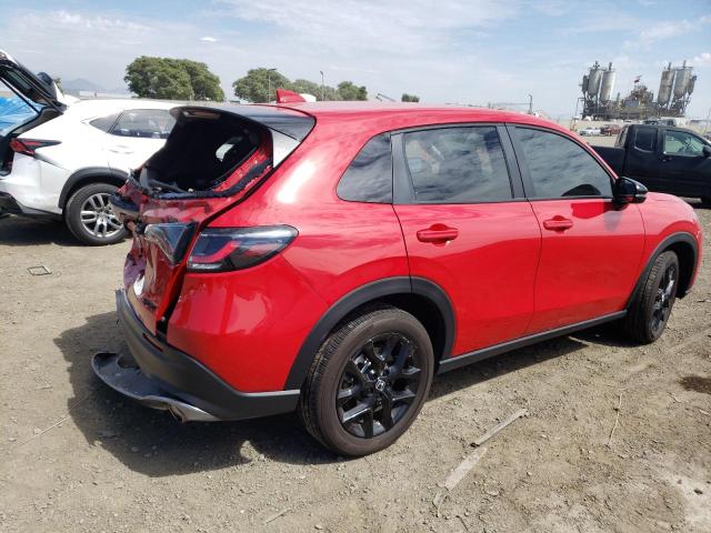 3CZRZ1H53PM725239 - 2023 HONDA HR-V SPORT RED photo 3