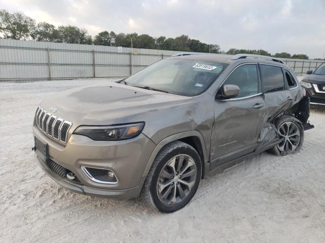 1C4PJMJN5KD173828 - 2019 JEEP CHEROKEE OVERLAND GRAY photo 1