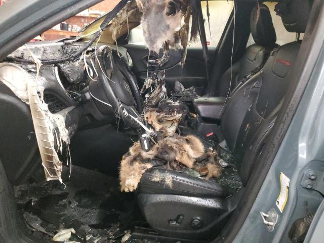 1C4PJMBS8EW142571 - 2014 JEEP CHEROKEE TRAILHAWK GRAY photo 7