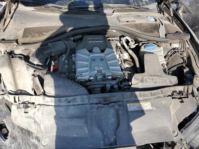 WAUHGAFC5DN158510 - 2013 AUDI A6 PRESTIGE შავი ფოტო 11