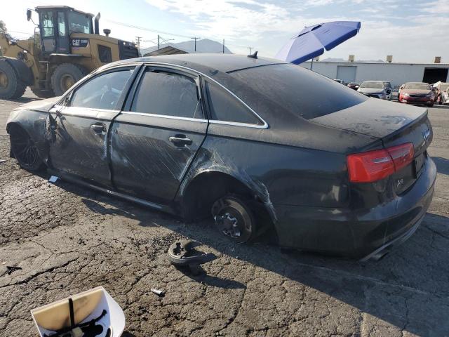 WAUHGAFC5DN158510 - 2013 AUDI A6 PRESTIGE შავი ფოტო 2