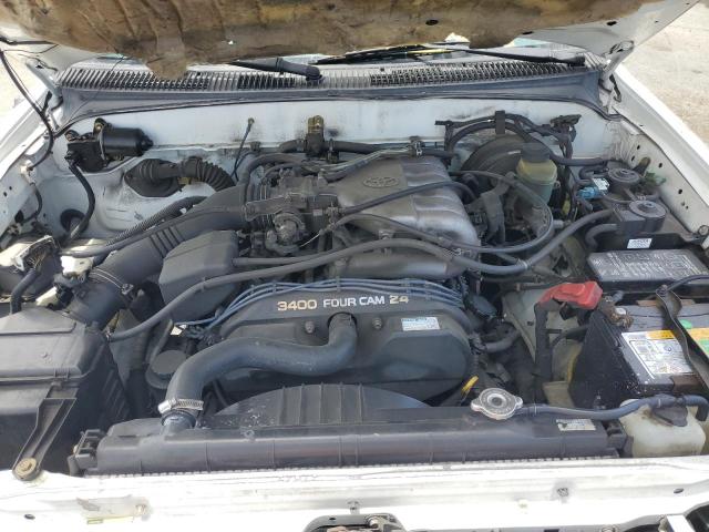 4TASN92N2YZ670322 - 2000 TOYOTA TACOMA XTRACAB PRERUNNER თეთრი ფოტო 11